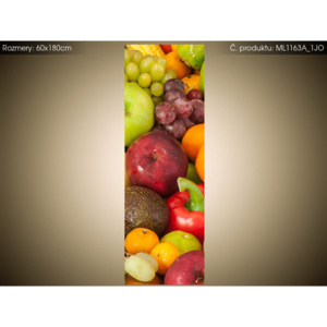 Magnetická fólia na chladničku Ovocie a zelenina 60x180cm ML1163A_1JO (Rôzne varianty)