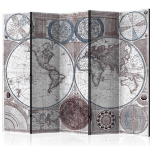 Paraván - Terraqueous Globe [Room Dividers] 225x172