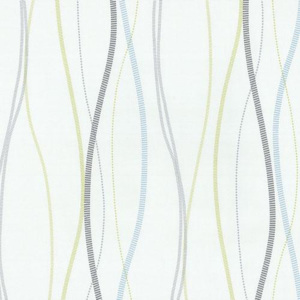 Vliesové tapety, vlnovky modro-zelené, Patchwork 1325610, P+S International, rozmer 10,05 m x 0,53 m