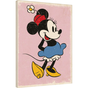 Obraz na plátne Myška Minnie - Retro, (60 x 80 cm)