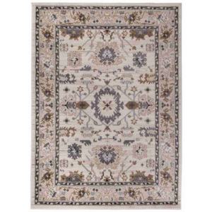 Kusový koberec klasický Bisar biely, Velikosti 60x100cm