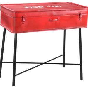 Príručný/odkladací stolík USE ME 80 cm - červená
