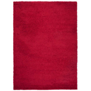 Kusový koberec Shaggy Mimosa červený, Velikosti 60x100cm