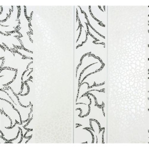 Vliesové tapety, pruhy bielo-čierne, Messina 55411, Marburg, rozmer 10,05 m x 0,53 m