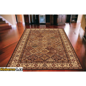 Kusový koberec klasický vzor 8 terakotový, Velikosti 133x190cm
