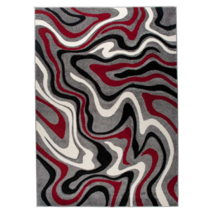 Kusový koberec Moderný vzor červený, Velikosti 120x170cm