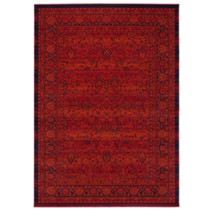 Vlnený kusový koberec Dines červený, Velikosti 240x350cm