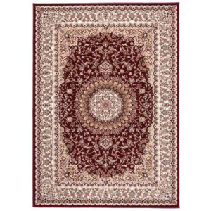 Vlnený kusový koberec Dyslan bordó, Velikosti 200x300cm
