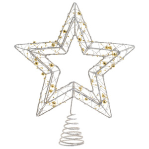 Hviezda na špičku vianočného stromčeka InArt Star
