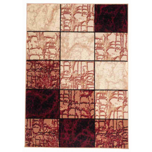 Kusový koberec PP Delio vínový, Velikosti 130x190cm