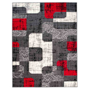 Kusový koberec PP Jona šedý, Velikosti 80x150cm