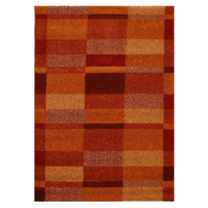 Kusový koberec Abel oranžovo červený, Velikosti 80x150cm
