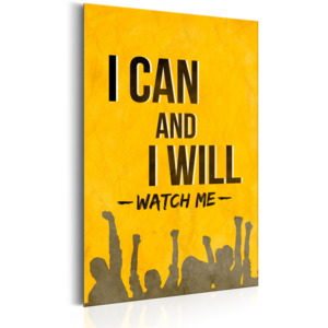 Kovový plagát - Life Manifesto: Watch Me! [Allplate] 31x46