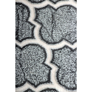 Kusový koberec Isabel sivý ovál, Velikosti 120x170cm