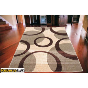 Kusový koberec Megan béžový, Velikosti 140x190cm