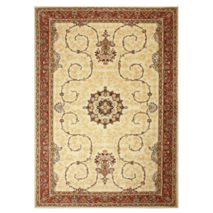 Kusový koberec Ibrahim béžový, Velikosti 80x150cm