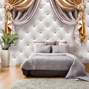 Fototapeta - Curtain of Luxury 150x105 cm