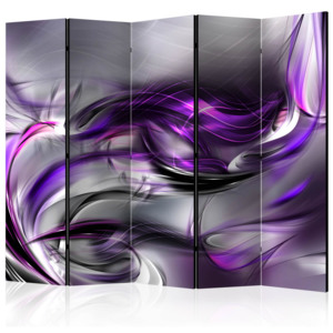 Paraván - Purple Swirls II [Room Dividers] 225x172