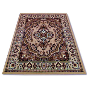 Kusový koberec PP Klasický vzor 3 béžový, Velikosti 180x250cm