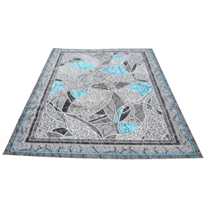Kusový koberec PP Adele sivotyrkysový, Velikosti 150x210cm