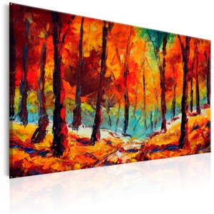 Ručne maľovaný obraz - Artistic Autumn 90x60
