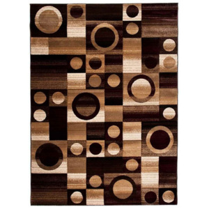 Kusový koberec Tania tmavo vínový, Velikosti 60x100cm