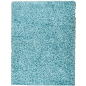 Kusový koberec Shaggy Faustino svetlo modrý, Velikosti 150x295cm