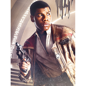 Obraz na plátne Star Wars: Poslední Jediovia - Finn Blaster, (60 x 80 cm)