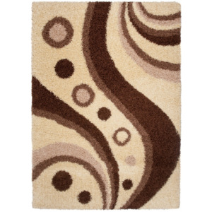 Kusový koberec Shaggy Mauro krémový, Velikosti 80x150cm