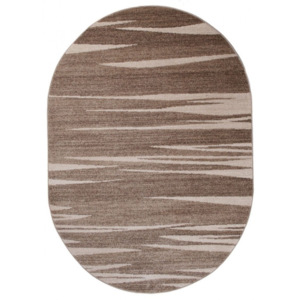 Kusový koberec Albi hnedý ovál, Velikosti 120x170cm