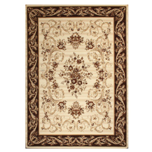 Luxusný koberec akryl Gosta hnedý, Velikosti 100x200cm