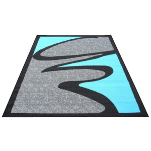 Kusový koberec PP Vilson sivotyrkysový, Velikosti 150x210cm