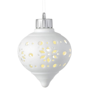 Svetelná LED vianočná ozdoba Parlane Droplet Snowflake