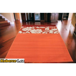 Kusový koberec PP Rosa oranžový, Velikosti 160x230cm