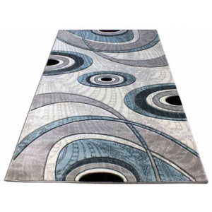 Kusový koberec Basil sivomodrý, Velikosti 80x150cm