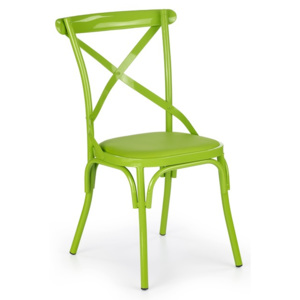 Jedálenská stolička K216 zelená Halmar