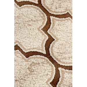 Kusový koberec Isabel hnedý ovál, Velikosti 120x170cm