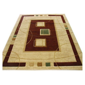Kusový koberec Quatro béžový, Velikosti 60x100cm