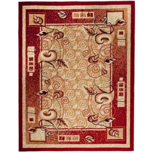 Kusový koberec PP Adina červený, Velikosti 80x150cm