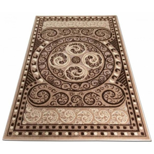 Kusový koberec Aliah hnedý, Velikosti 80x150cm