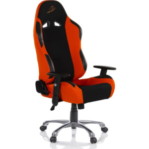 Kancelárska stolička RACEMASTER RS Series - čierna/oranžová