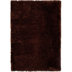 Luxusný kusový koberec viskóza hnedý 2, Velikosti 160x220cm