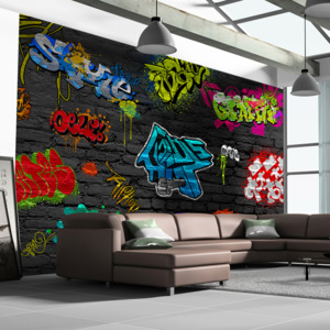 Fototapeta - Graffiti wall 100x70 cm