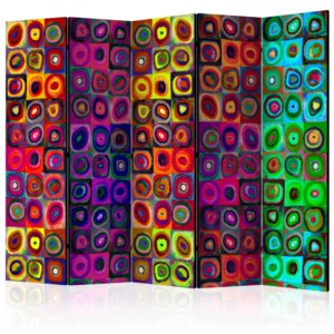 Paraván - Colorful Abstract Art II [Room Dividers] 225x172