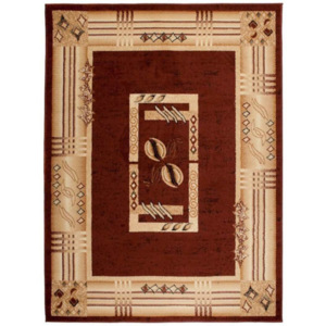 Kusový koberec PP Laio hnedý, Velikosti 80x150cm