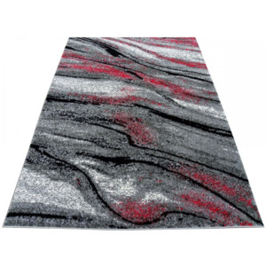 Kusový koberec Elmo 2 sivočervený, Velikosti 120x170cm