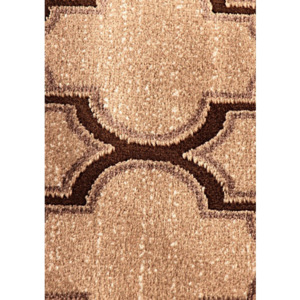 Kusový koberec Anabel hnedý ovál, Velikosti 120x170cm