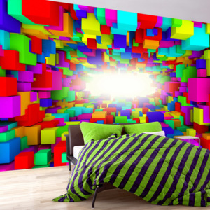 Fototapeta - Light In Color Geometry 100x70 cm