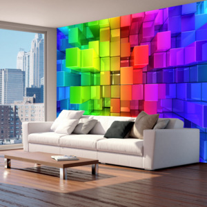 Fototapeta - Colour jigsaw 100x70 cm