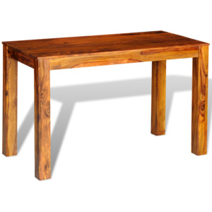 Jedálenský stôl, drevený masív sheesham 120x60x76 cm